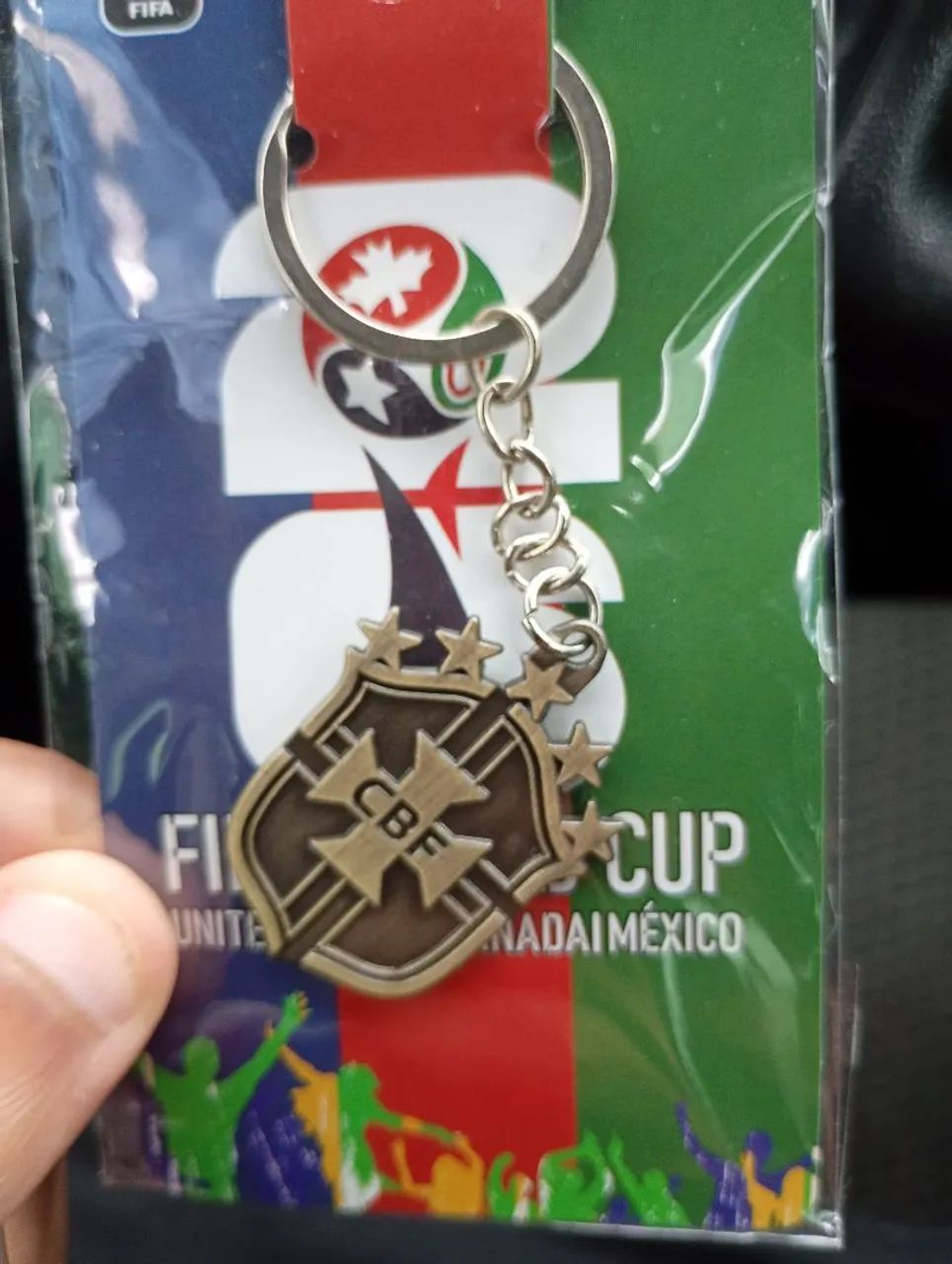Chaveiro Brasil Copa do Mundo 2026 - Foto 3