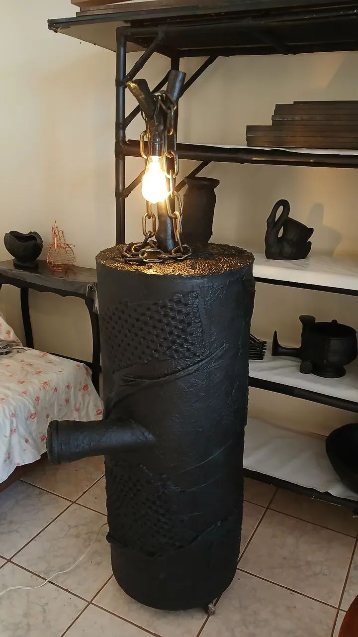 Luminária decorativa - tanque combustível  - Foto 3