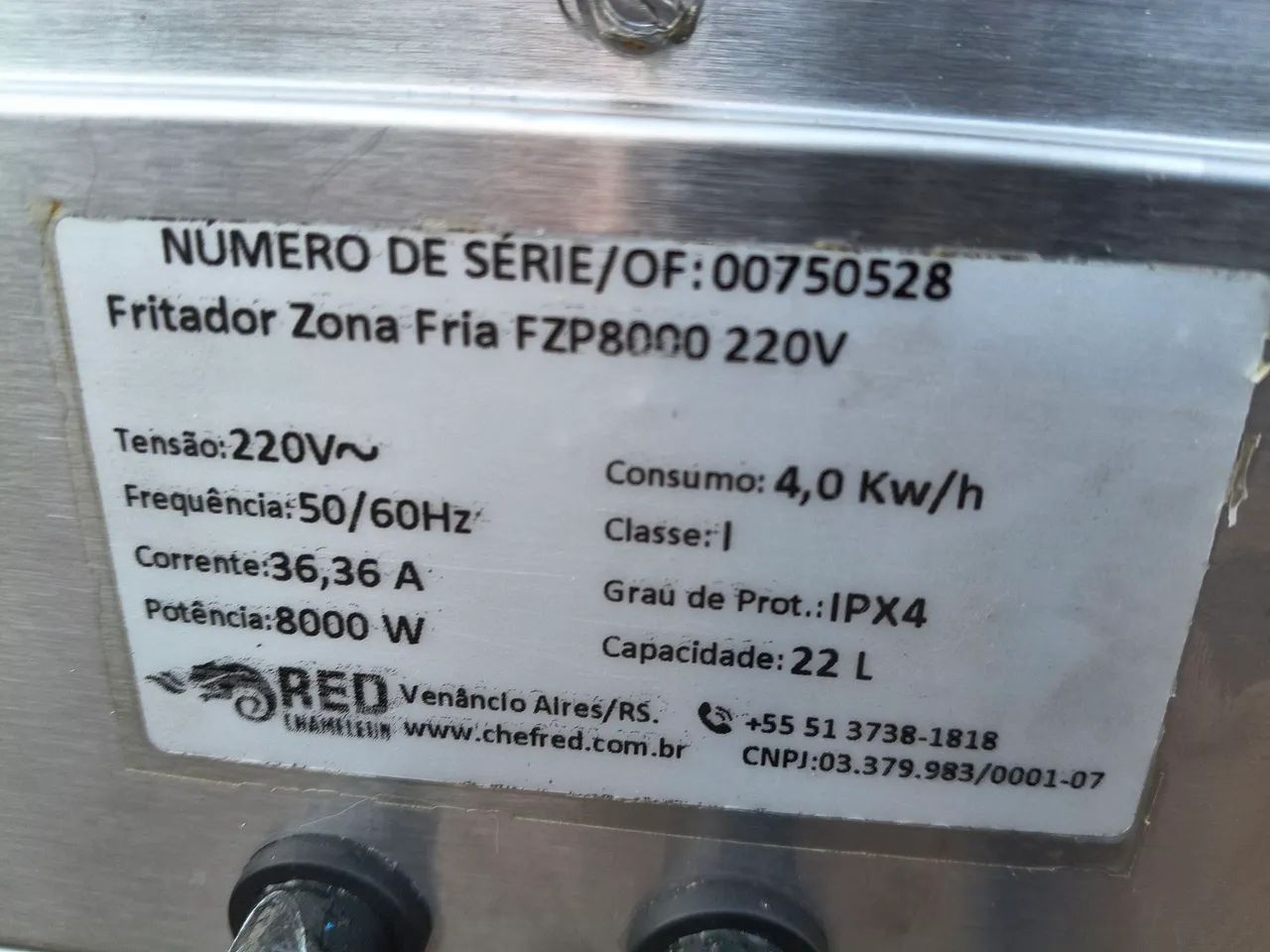 Fritadeira elétrica 22 litros  - Foto 5