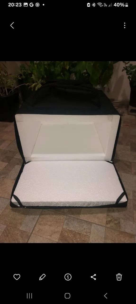 Bag mochila para pizzas de até  45 cm Nova ,  o isopor térmico - Foto 5