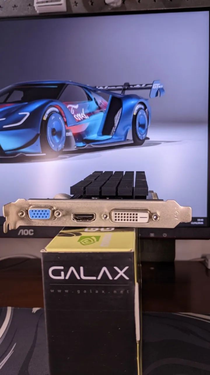 Placa de Vídeo Galax GeForce GT 710, 2GB, DDR3, 64 bits - Foto 3