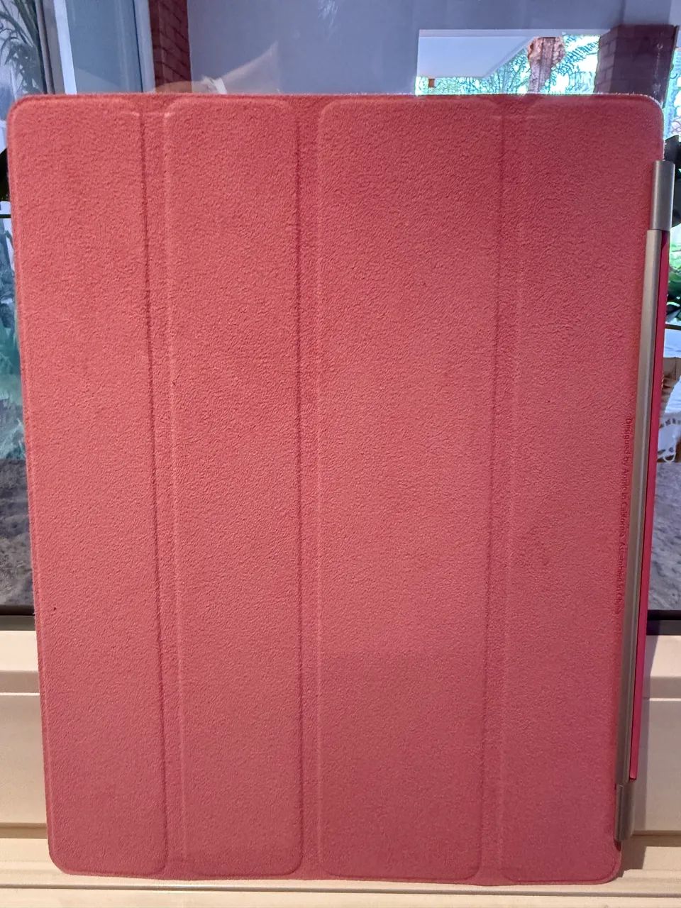 Capa Protetora de iPad Rosa Com Íma NOVA - Foto 5