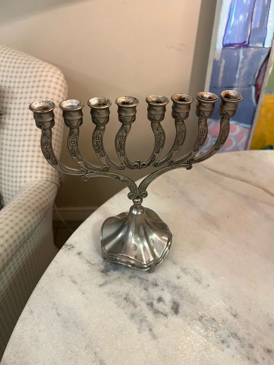 Candelabro antigo  - Foto 3