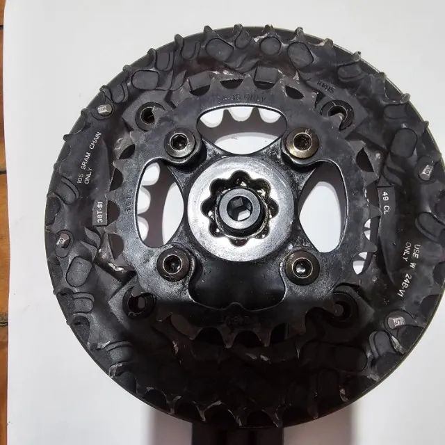 Pedivela Sram X7 BB30 38-24 175mm - Foto 3