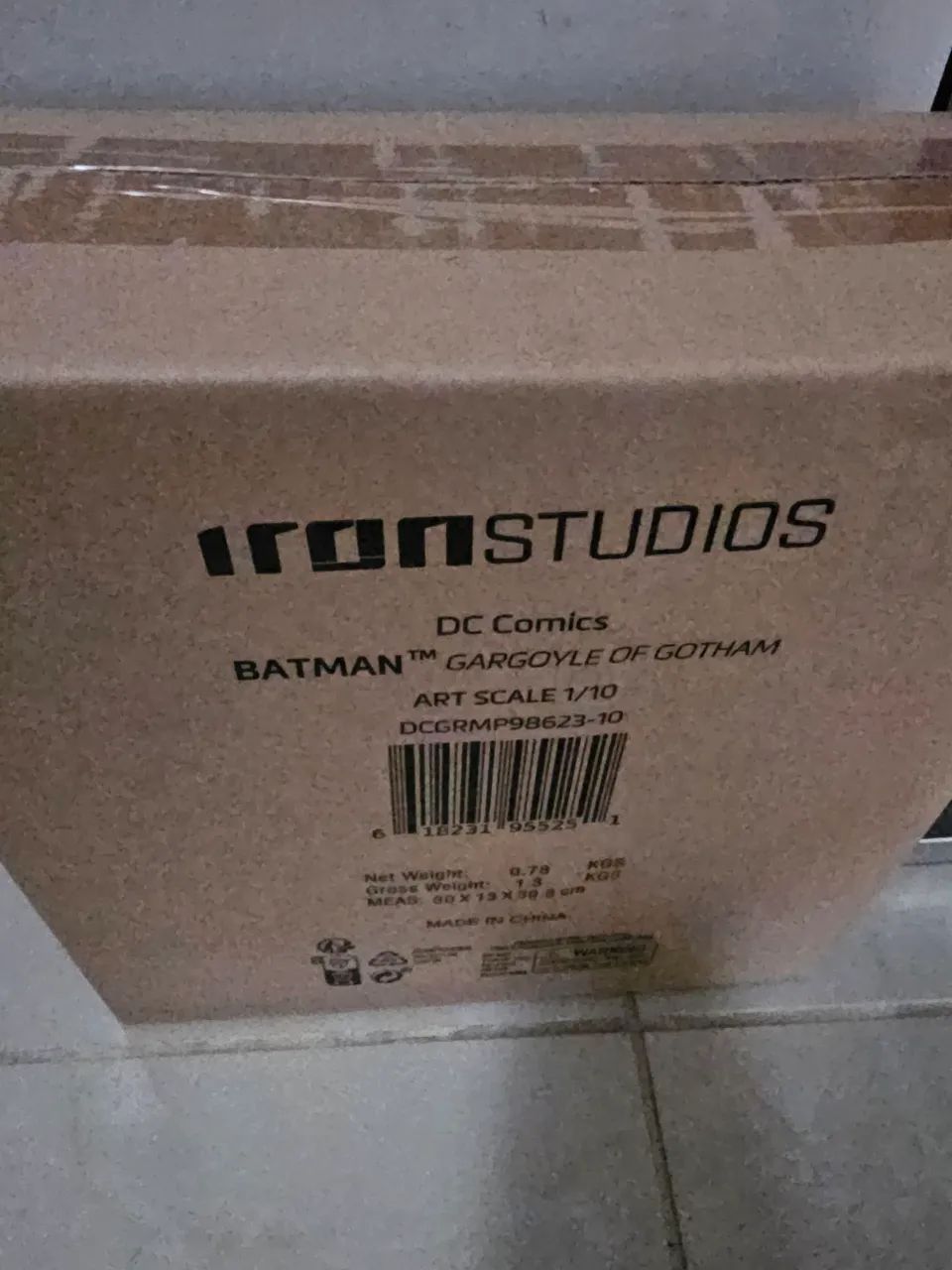 Batman iron studios dc liga da justiça 