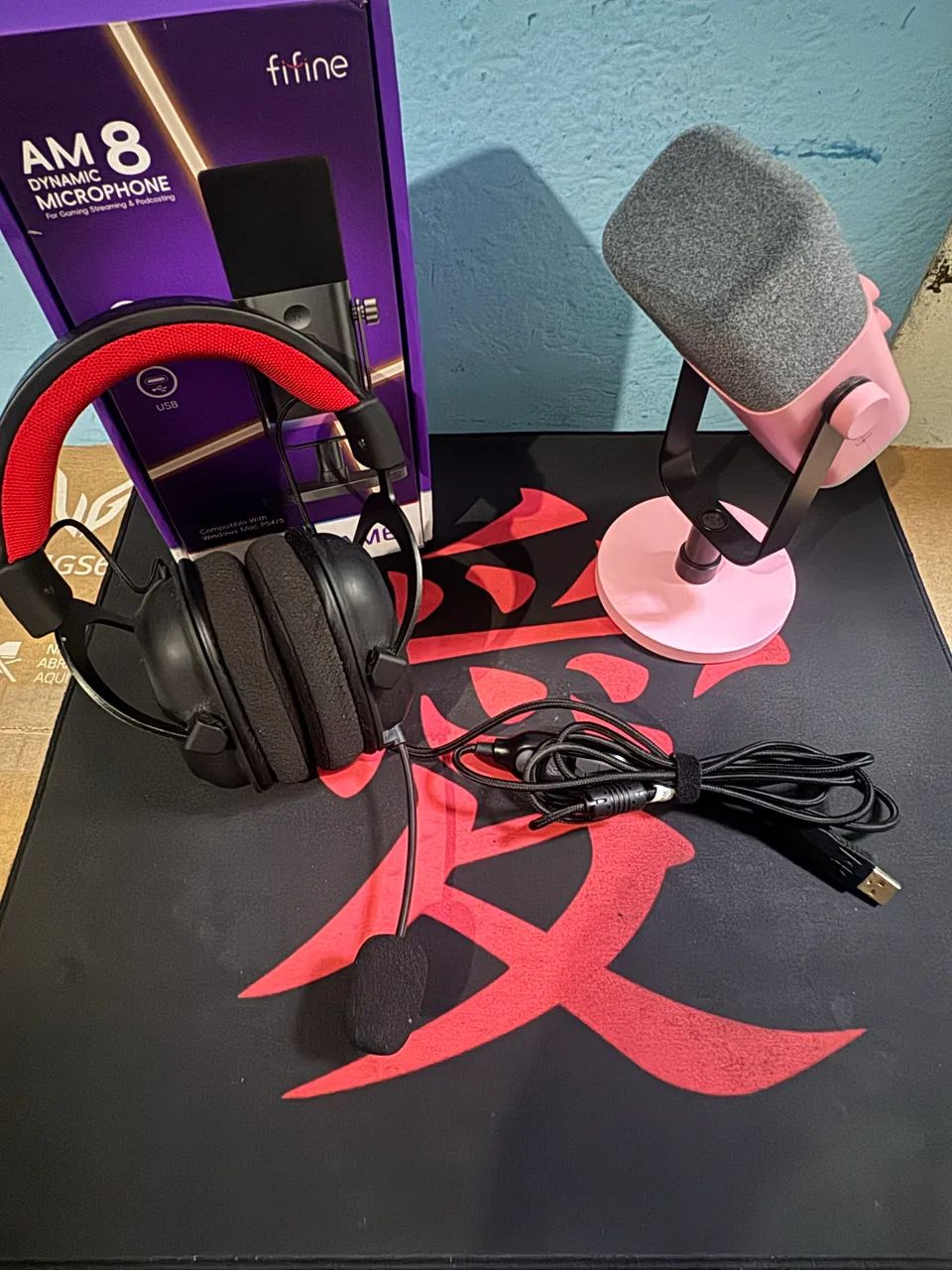 Disponível apenas o microfone