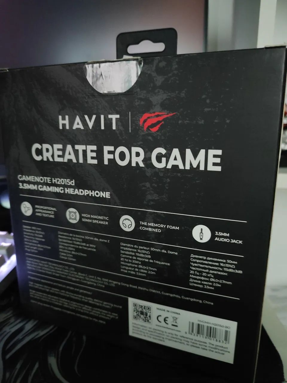 Headset Gamer Havit 3.5mm - Foto 2
