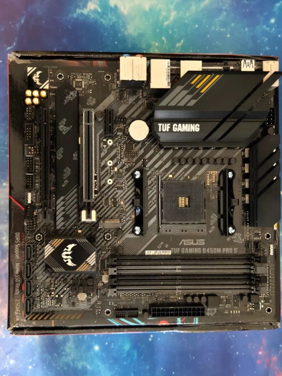 Placa Mãe AM4 Asus Tuf B450m Pro S 
