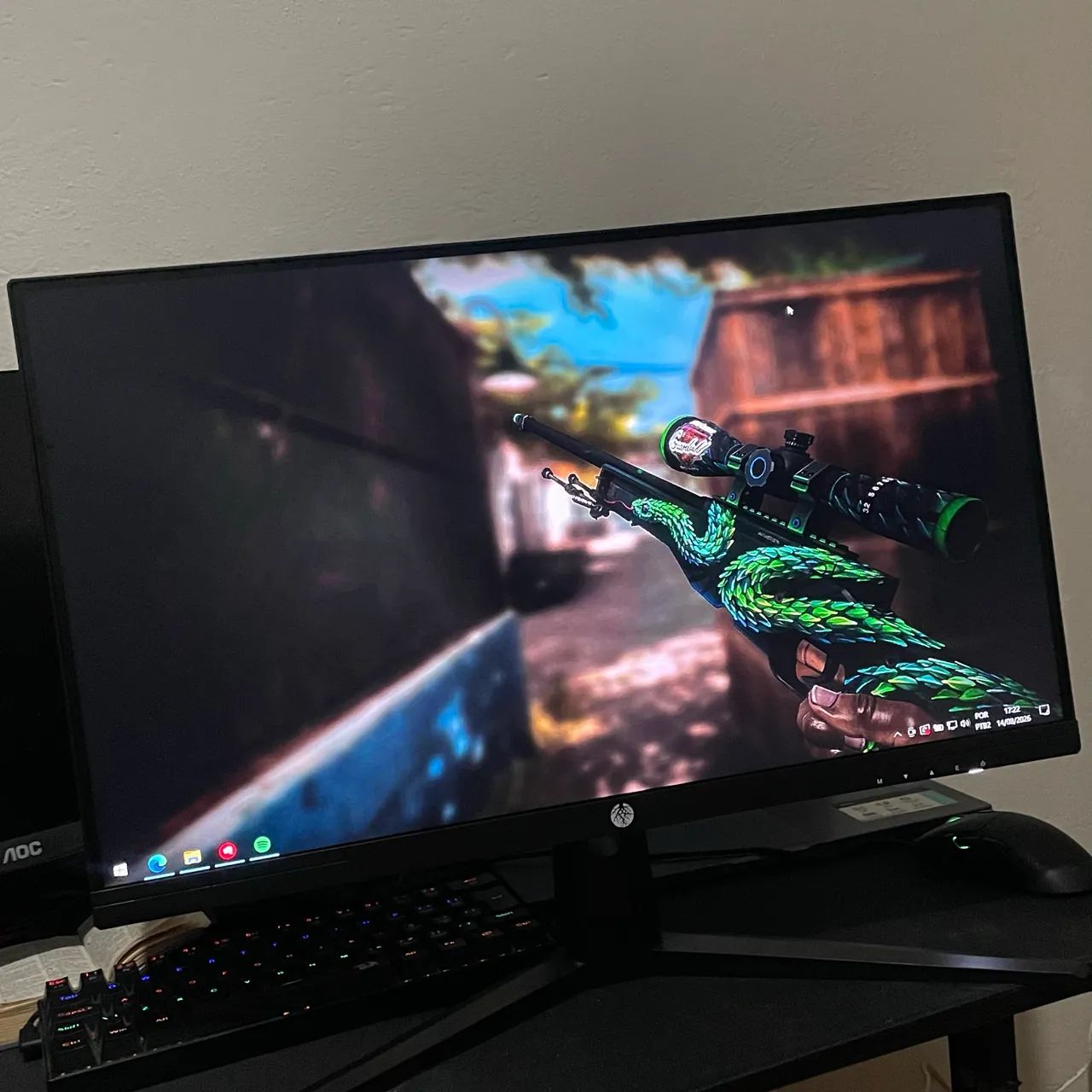 Monitor 144hz Orum(Envio Amanhã) - Foto 2