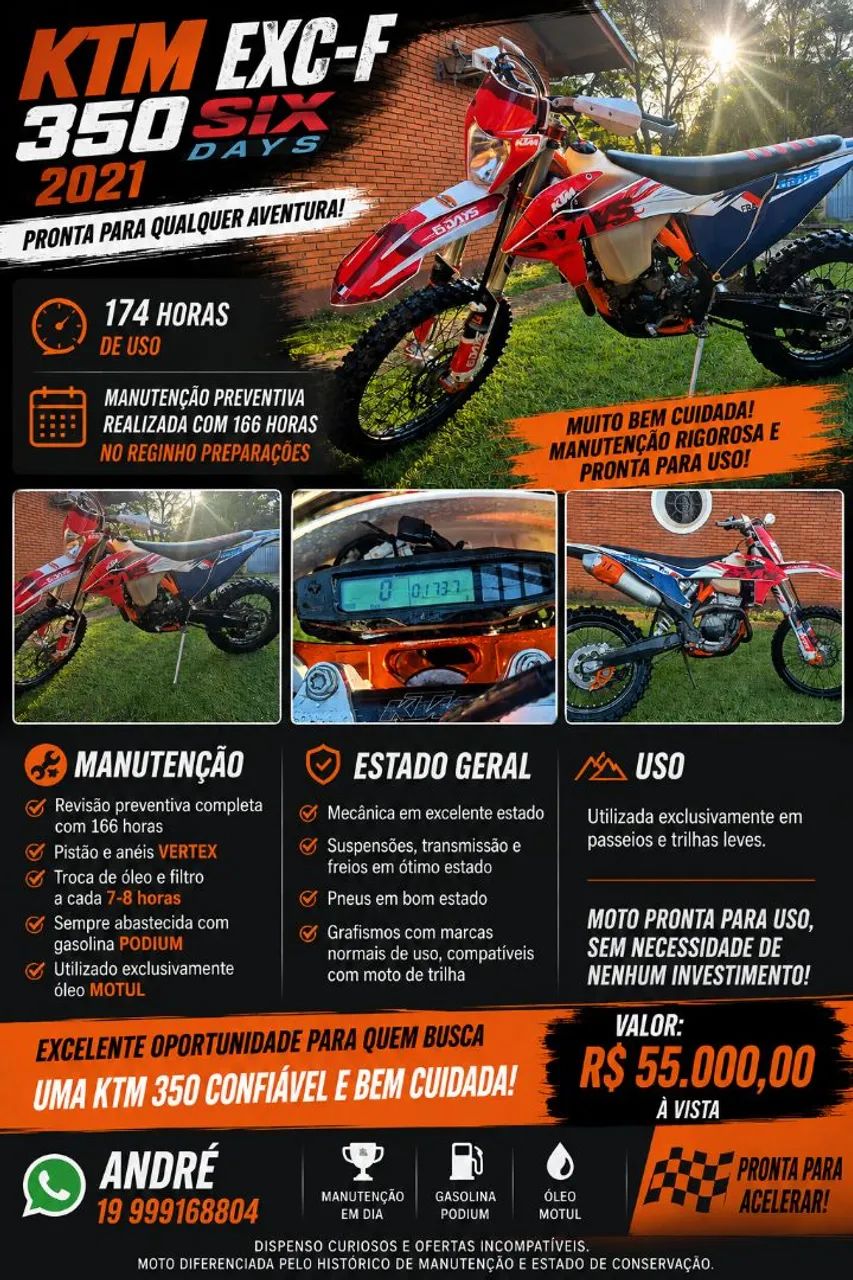 KTM Six Days 350 