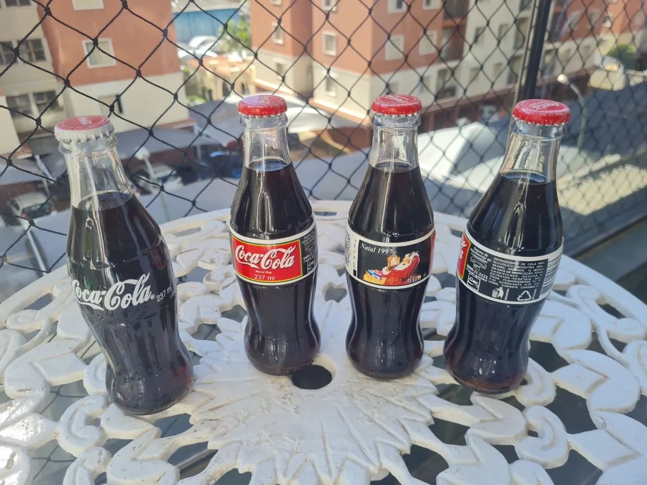 Garrafas de Coca-Cola colecionáveis, ano 1997
