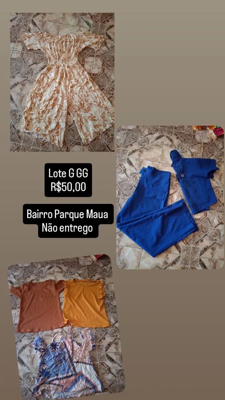 Lotes de Roupas baratinho