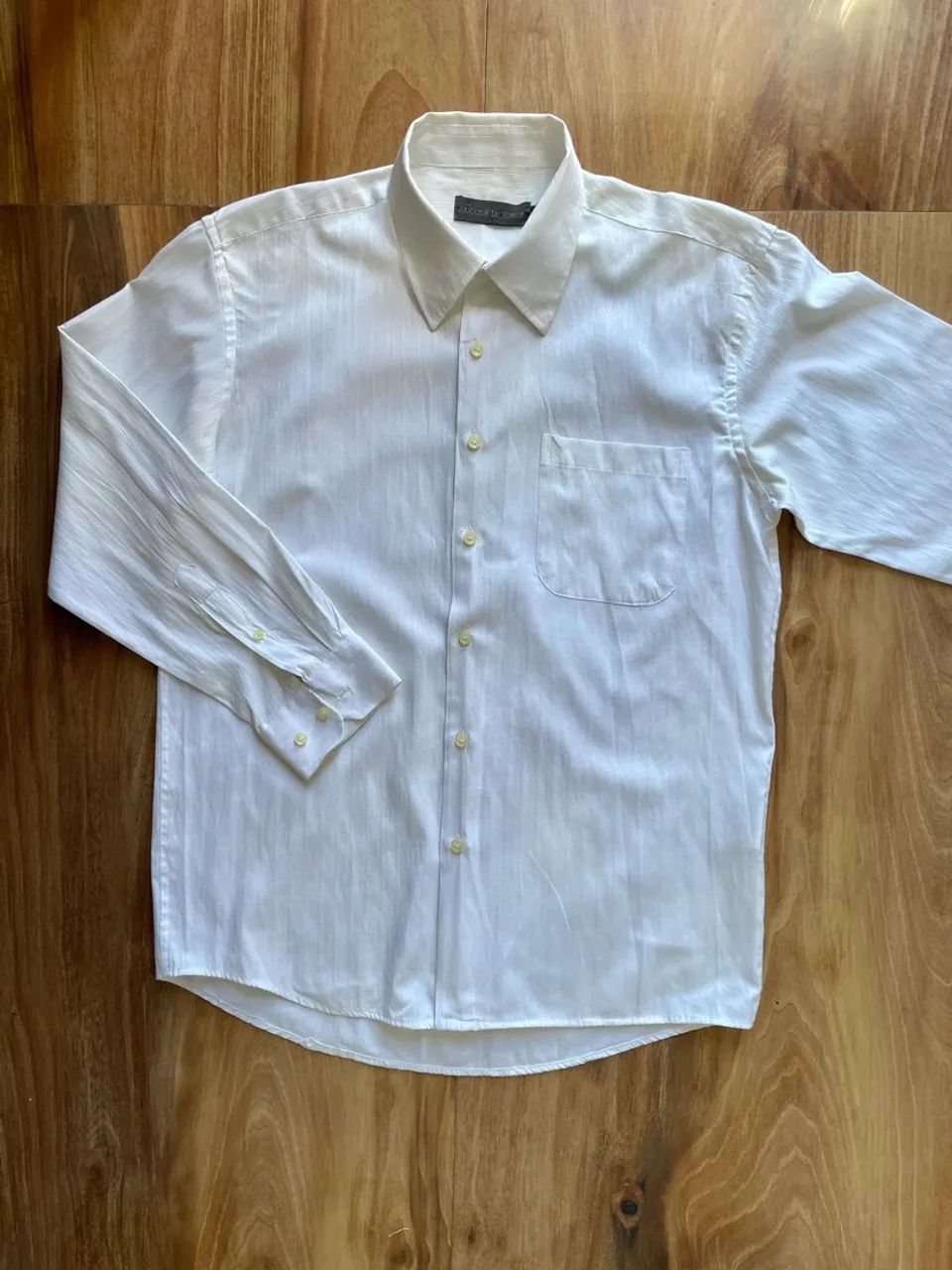 Camisa social branca M