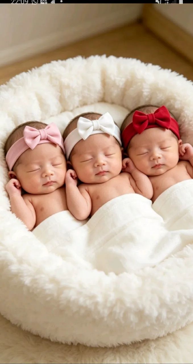 KIT COM 3 TIARAS COM LACINHO EM MALHA MACIA RECÉM NASCIDO BEBÊ / INFANTIL