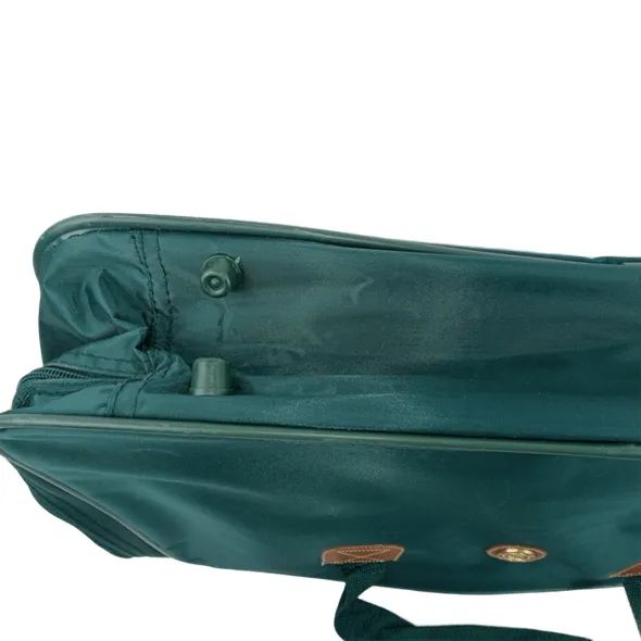 BOLSA DE VIAGEM VERDE 55x38 PASTA EXECUTIVA VERDE ESCURO - USADO  - Foto 4