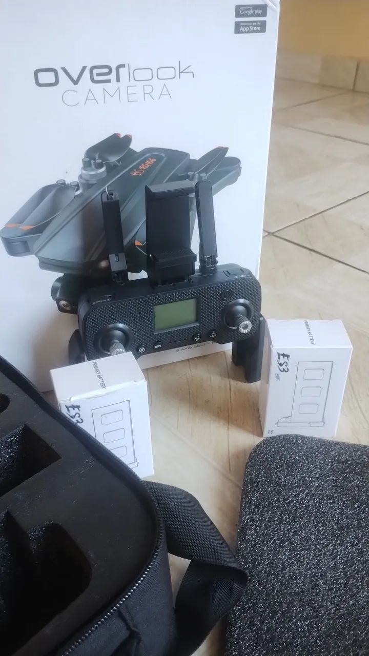 Drone excelente 3bateria guinbal de 3exo case  - Foto 3