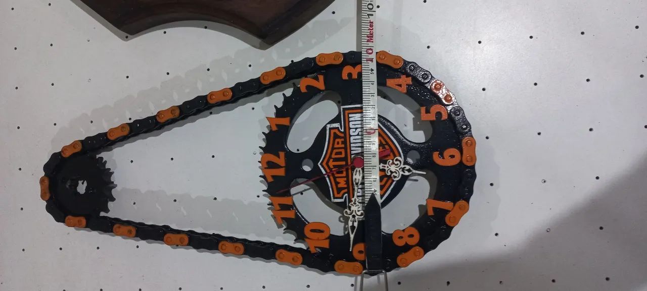 Placa e relogio Harley-Davidson  - Foto 4