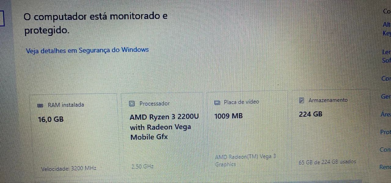 Notebook Acer 16gb DDR4 Ryzen 3 - Foto 3