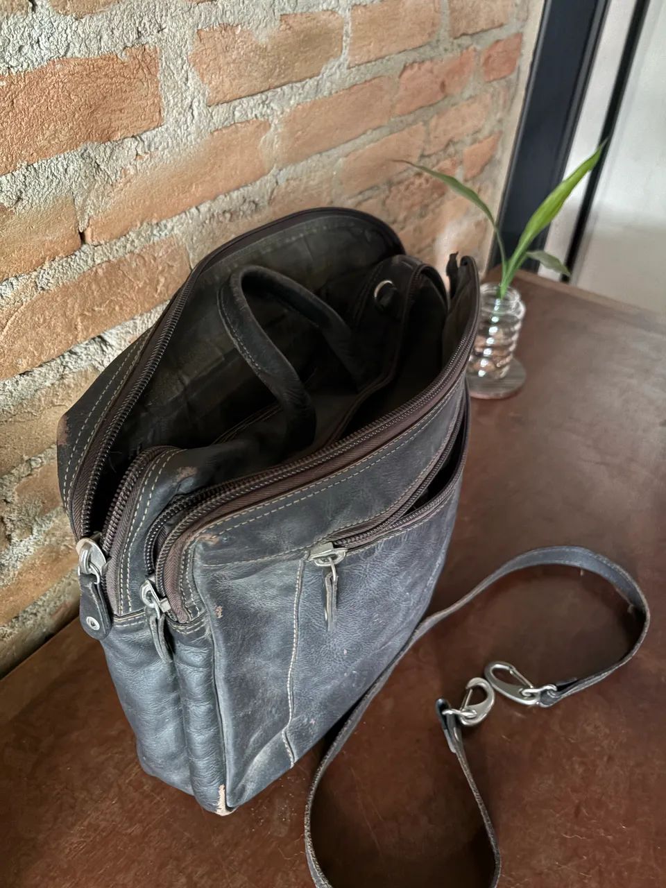 Bolsa em Couro Natural  - Foto 5