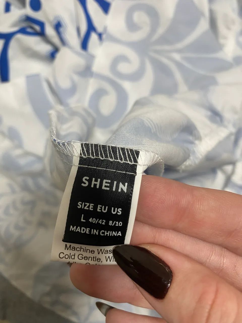 Vestido Verão Estampado Shein G - Foto 2