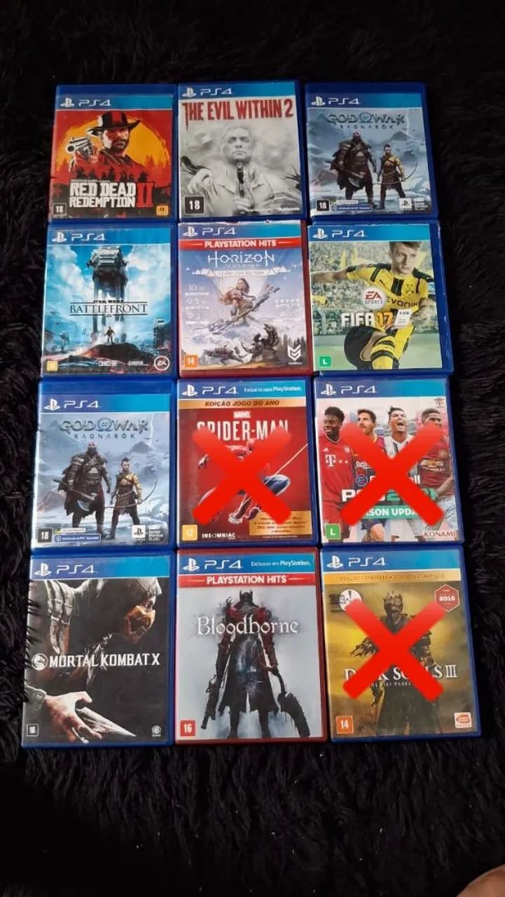 Jogos ps4 