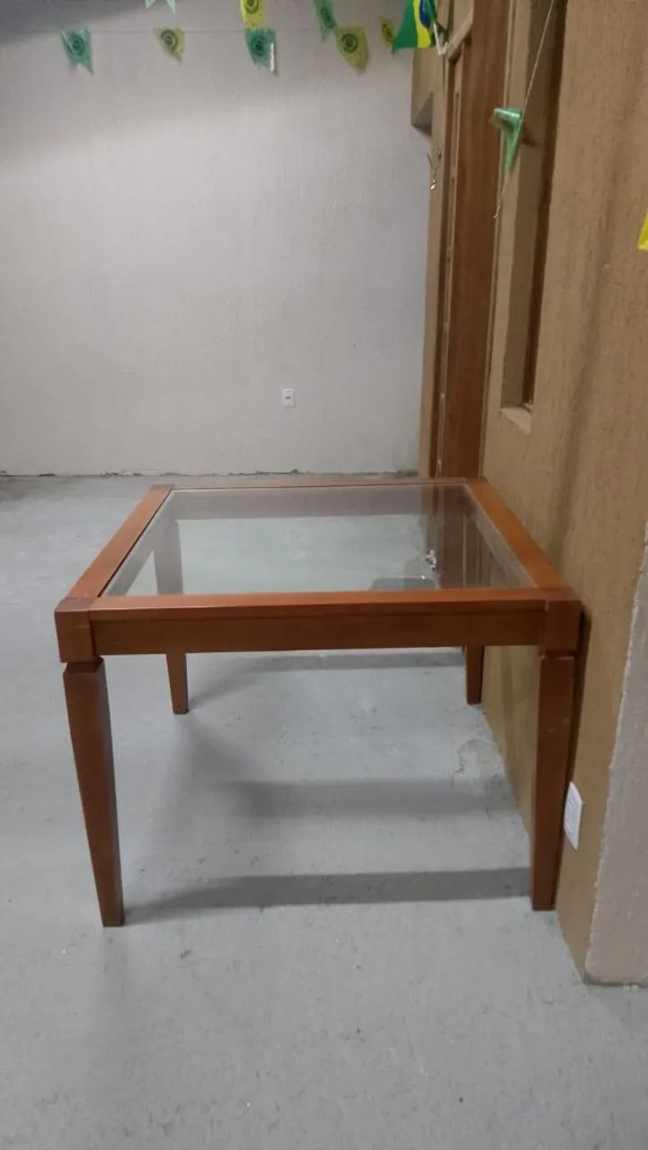 Mesa de video com madeira - Foto 4