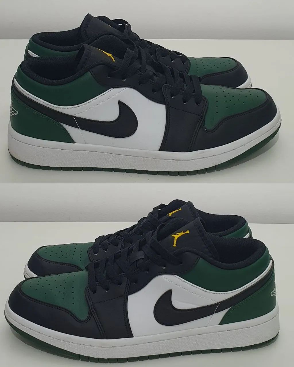 Nike Air Jordan 1 Low Green Toe - Foto 6