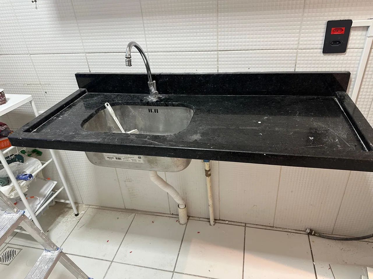 Pia para cozinha de granito 