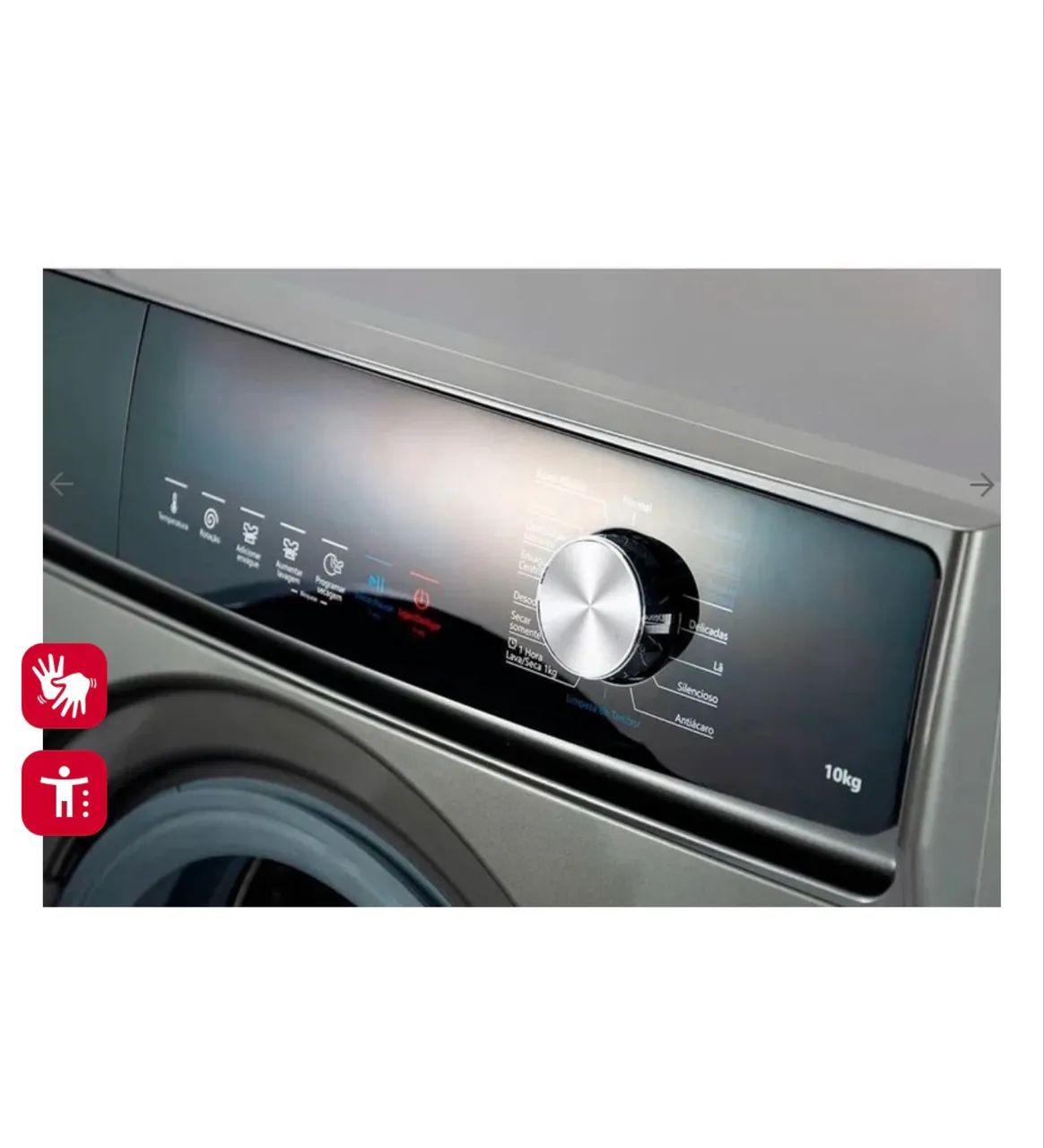 Lava e Seca Philco 16 Programas Pls11t Invertplus 10kg- 127v - Foto 2