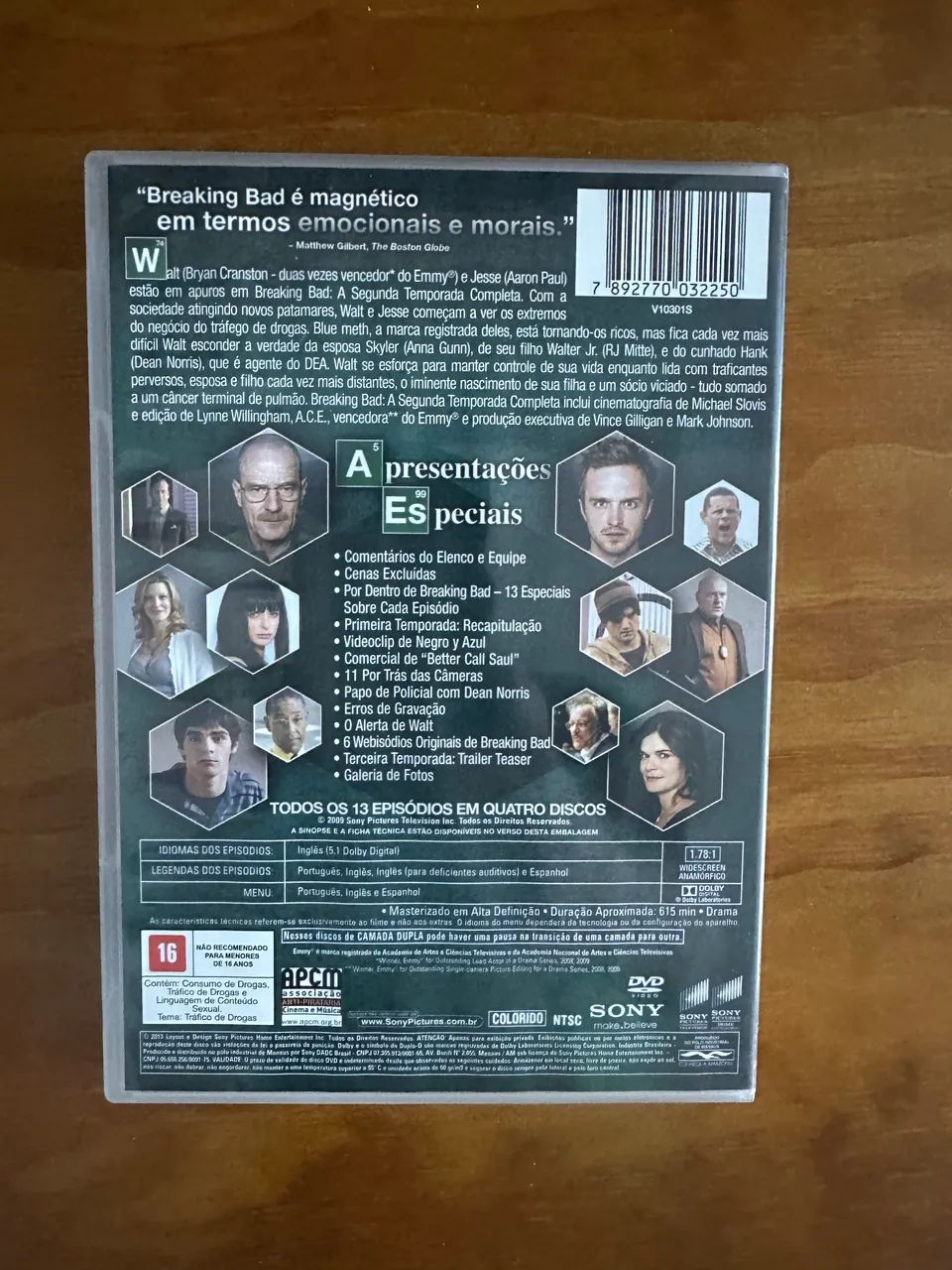 DVD breaking bad temporada 2 incompleto: - Foto 3
