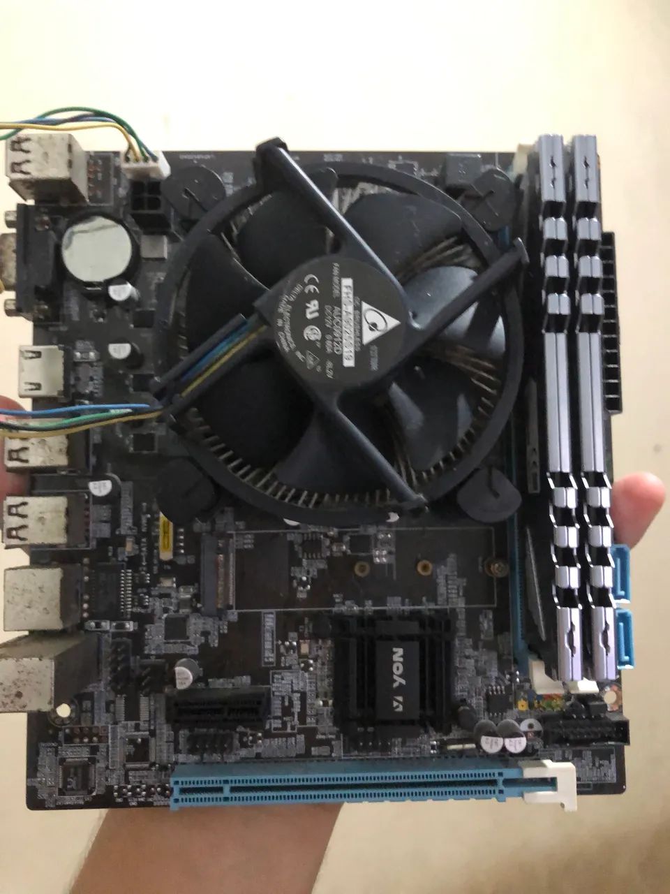 Kit Placa mãe processador e memória ram - Foto 4