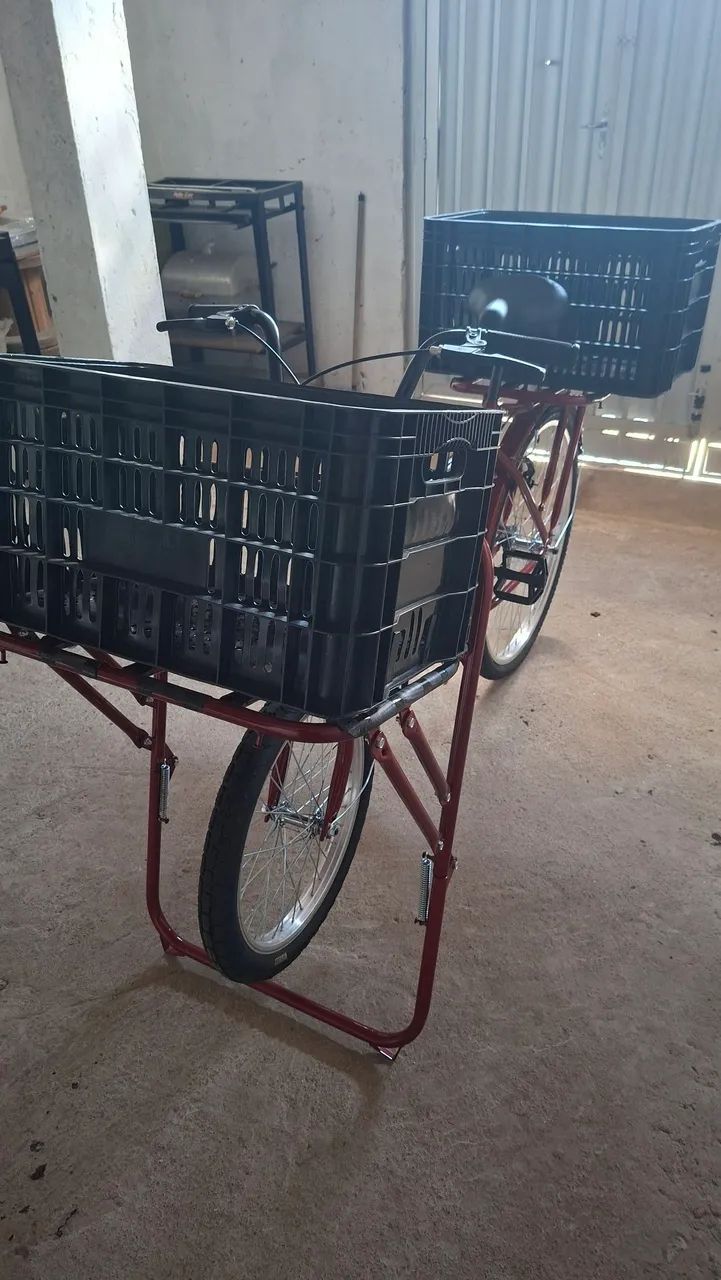 Bicicleta Cargueira (NOVA) - Foto 4