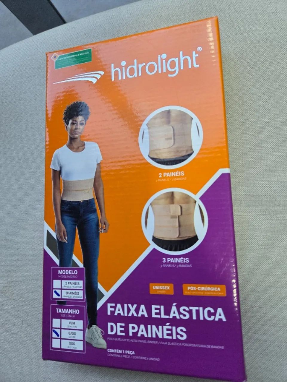 Faixa Elástica de 3 Painéis