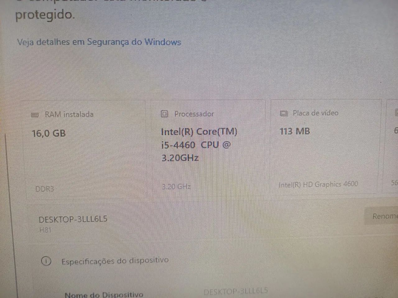 CPU i5 quarta geração  - Foto 3