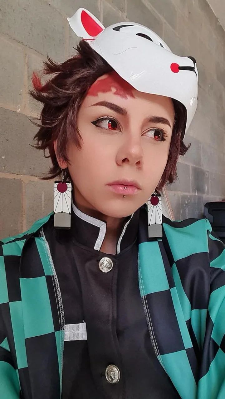 Cosplay Tanjiro Kimetsu no yaiba  - Foto 2