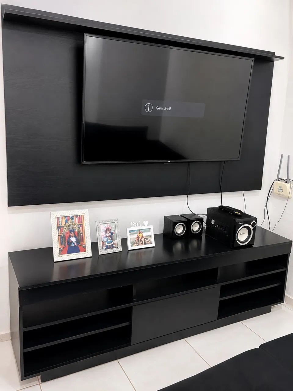 Rack - painel / sofá 