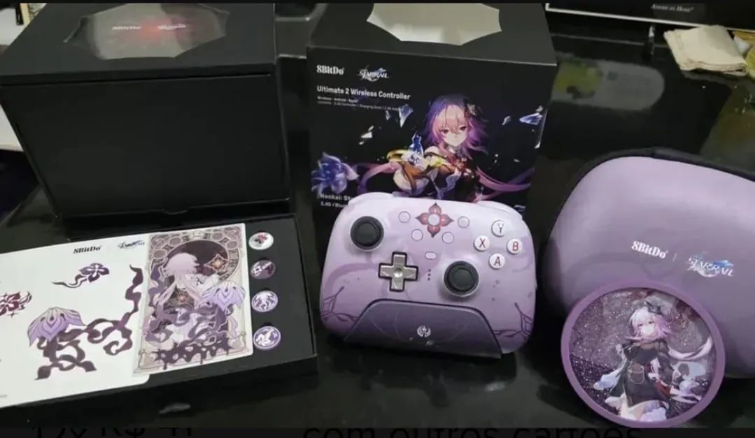 Vendo controle sem fio 8bitdo Ultimate 2, NOVO - Foto 4