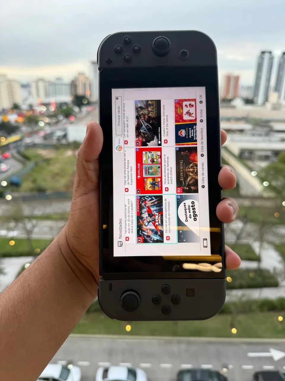 GAME NINTENDO SWITCH ( V2 ) USADO!!!! - Foto 4