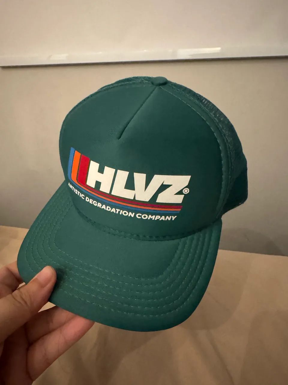 Boné HLVZ trucker verde - Foto 2