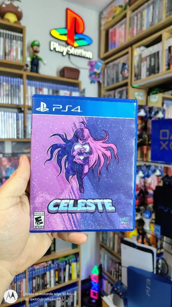 Celeste PS4 Jogo De PS4 Limited Run Games Impecável 