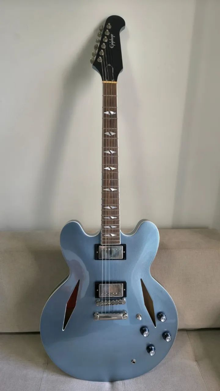 Epiphone DG-335 Dave Grohl Pelham Blue - Foto 2