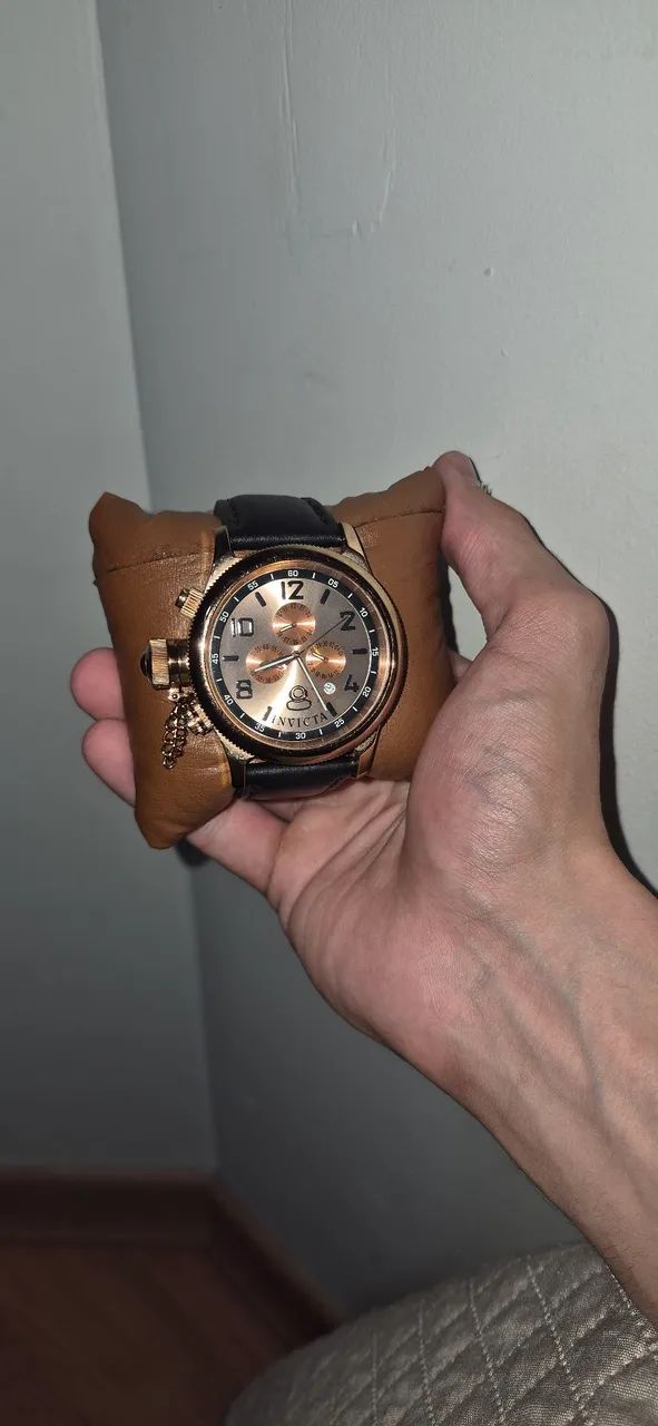 Relógio Invicta Russian Diver 1959 Ouro Rosa - Foto 2