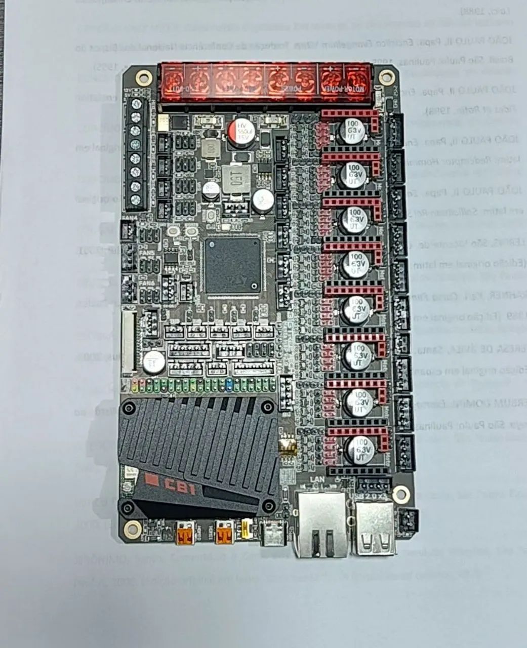 Placa controladora Bigtreetech cb2 & pi 2 placa núcleo rockchip rk3566 32gb Nova - Foto 4