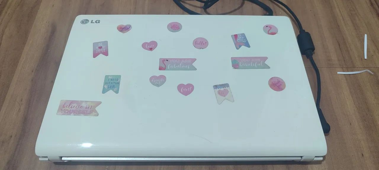 Netbook LG X110 (Funciona Tela esbranquiçando) - Foto 4