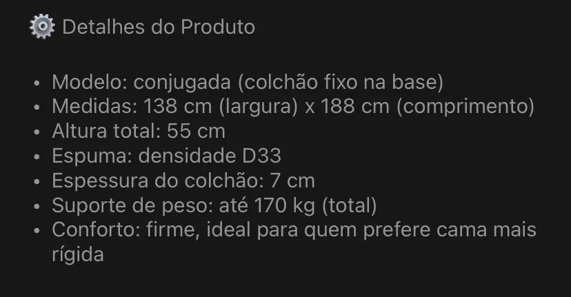 Cama Casal Conjugada - Foto 2