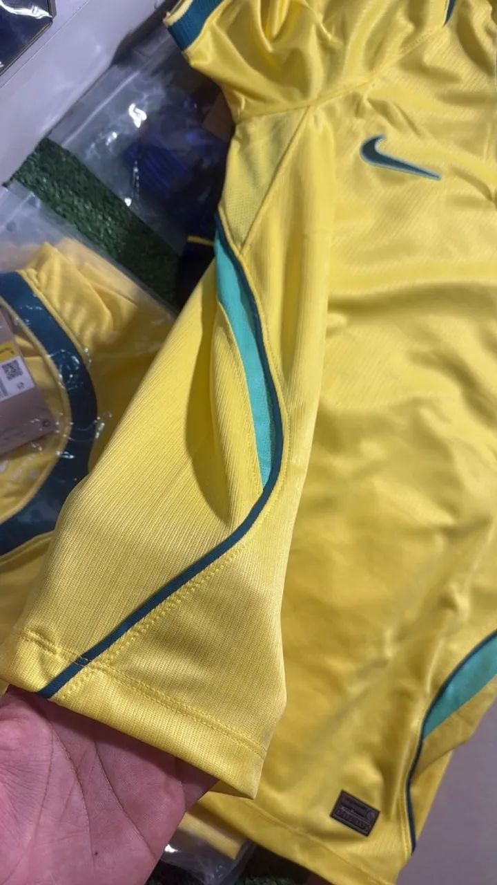 Camisa Amarela do Brasil Torcedor - M  - Foto 3