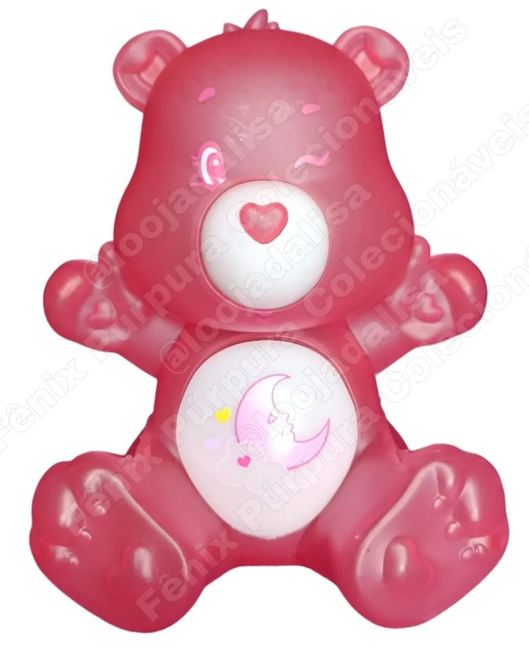 Luminária Ursinhos Carinhosos Giraffas Rosa Escuro Amorosa Lua Original Lacrado