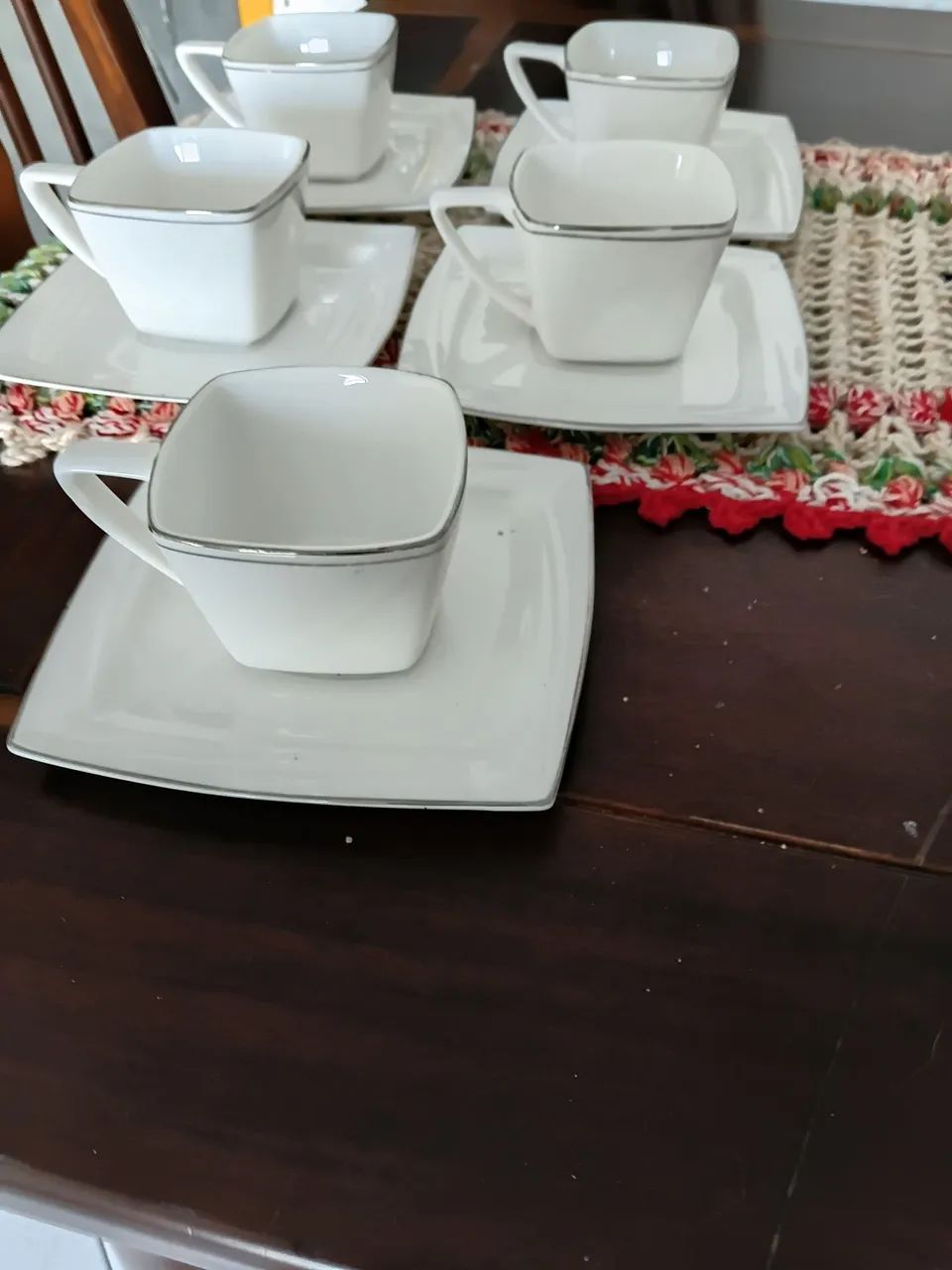 5 xícaras  branca 