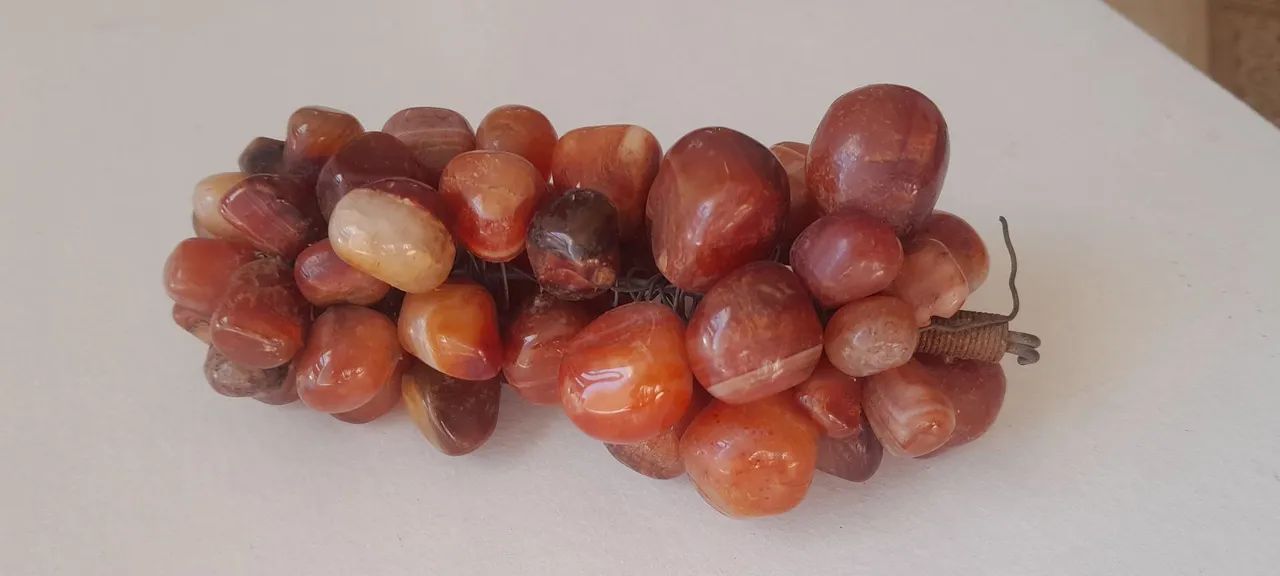 Pedras Agata - Cacho de Uvas Decoração 