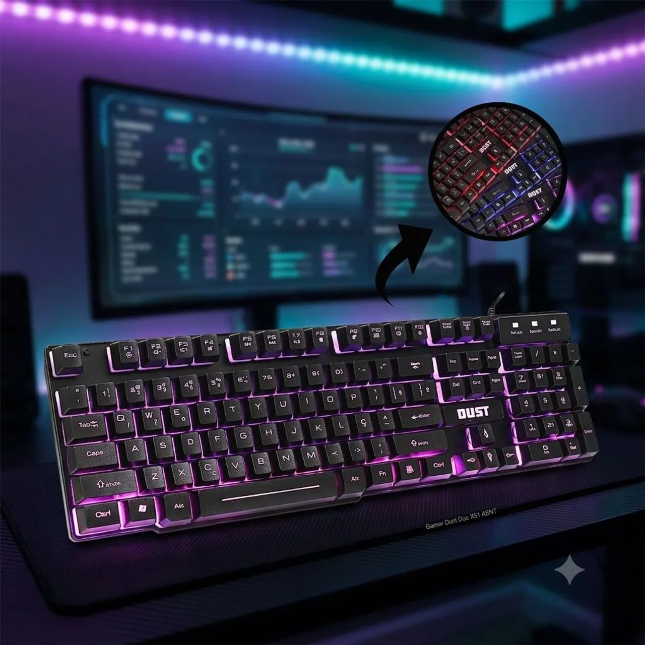 Teclado Gamer Dust